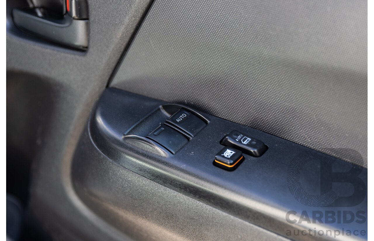 9/2008 Toyota Hiace LWB KDH201R MY07 Upgrade 4d Van Iceberg White Turbo Diesel 3.0L