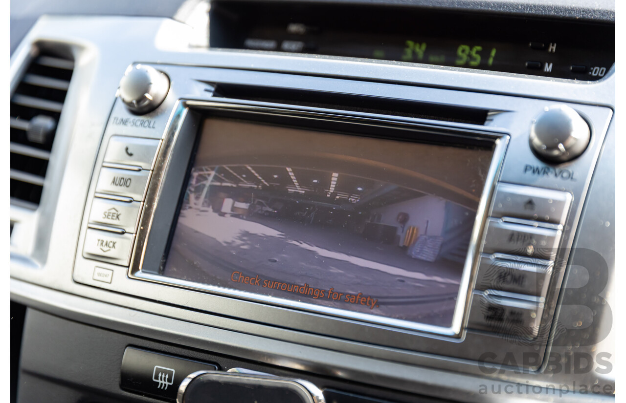 7/2014 Toyota Hilux SR5 (4x4) KUN26R MY14 Dual Cab P/Up Cool White Turbo Diesel 3.0L