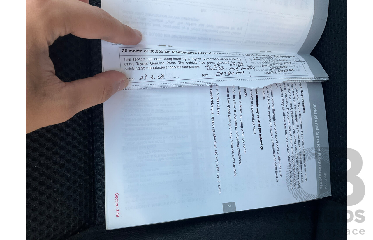 7/2014 Toyota Hilux SR5 (4x4) KUN26R MY14 Dual Cab P/Up Cool White Turbo Diesel 3.0L