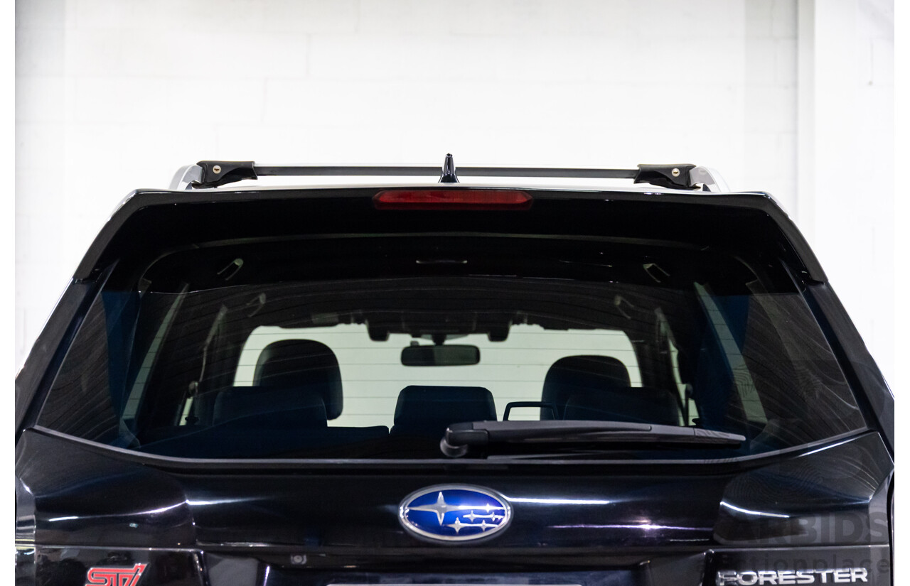 04/2016 Subaru Forester STi tS Special Edition (AWD) MY16 4d Wagon Crystal Black Silica Turbo 2.0L