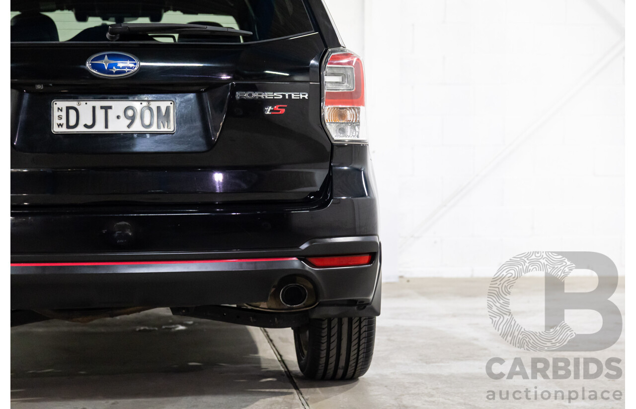 04/2016 Subaru Forester STi tS Special Edition (AWD) MY16 4d Wagon Crystal Black Silica Turbo 2.0L