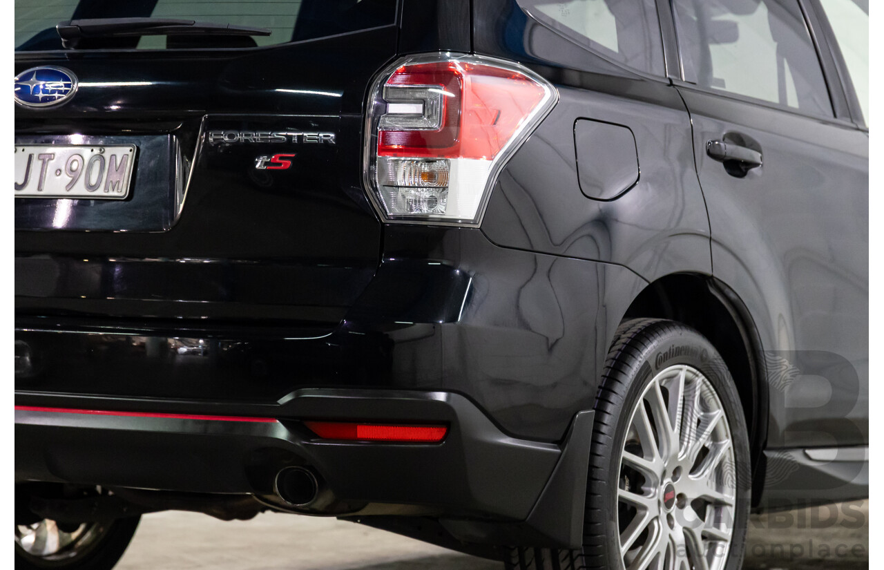 04/2016 Subaru Forester STi tS Special Edition (AWD) MY16 4d Wagon Crystal Black Silica Turbo 2.0L