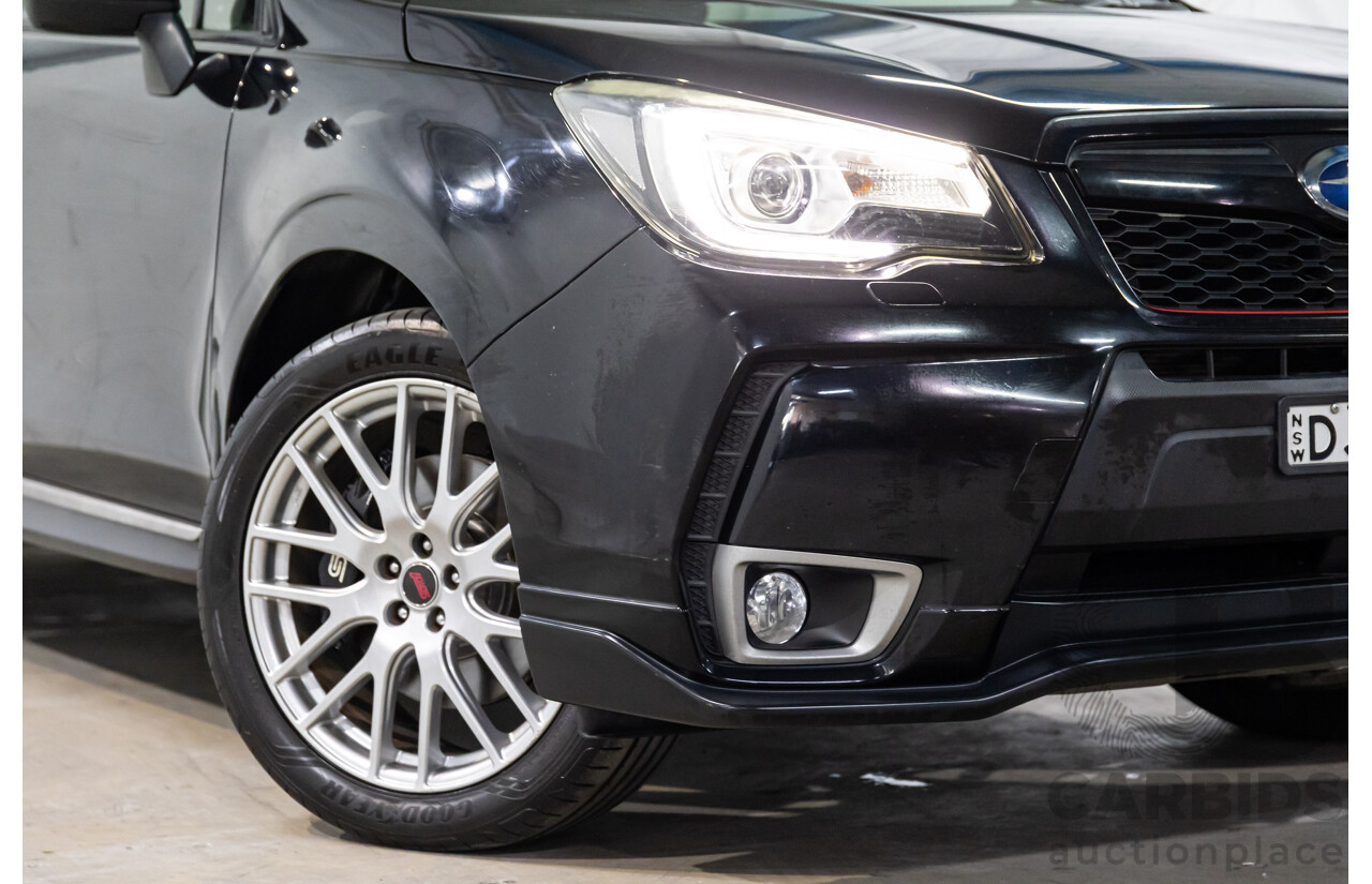 04/2016 Subaru Forester STi tS Special Edition (AWD) MY16 4d Wagon Crystal Black Silica Turbo 2.0L
