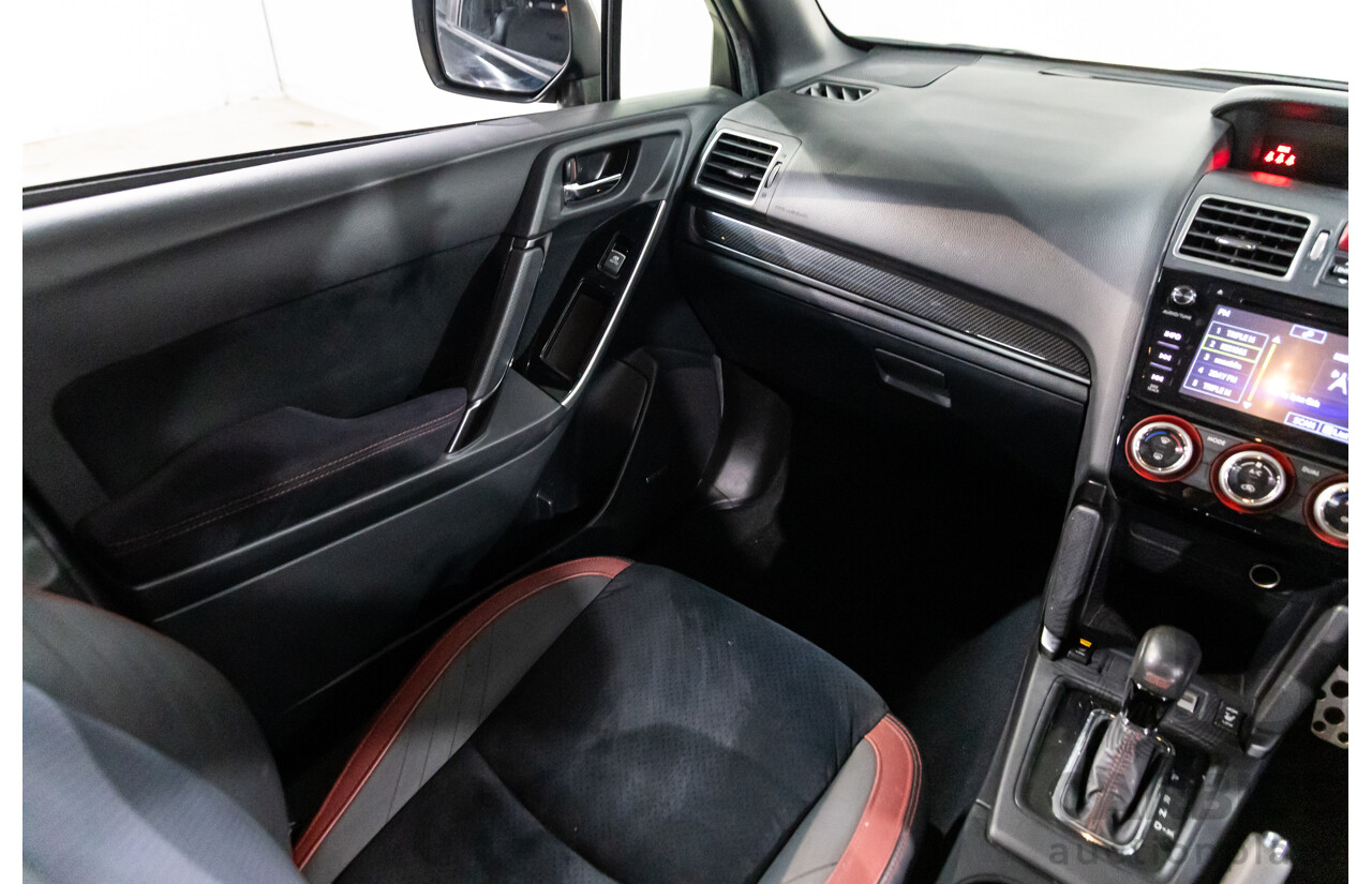 04/2016 Subaru Forester STi tS Special Edition (AWD) MY16 4d Wagon Crystal Black Silica Turbo 2.0L