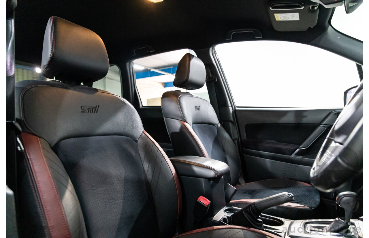 04/2016 Subaru Forester STi tS Special Edition (AWD) MY16 4d Wagon Crystal Black Silica Turbo 2.0L