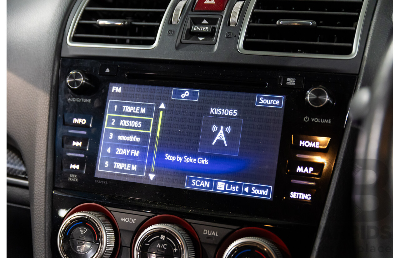 04/2016 Subaru Forester STi tS Special Edition (AWD) MY16 4d Wagon Crystal Black Silica Turbo 2.0L