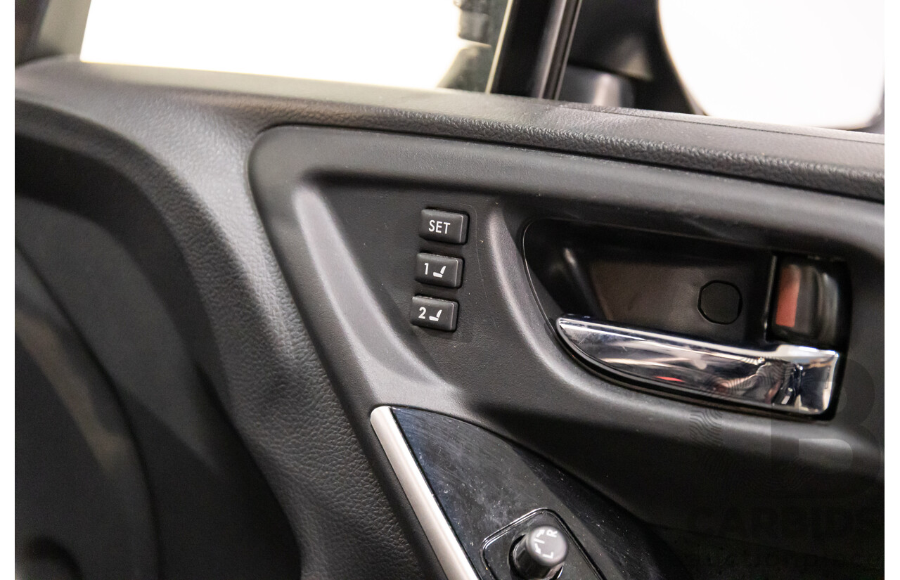 04/2016 Subaru Forester STi tS Special Edition (AWD) MY16 4d Wagon Crystal Black Silica Turbo 2.0L