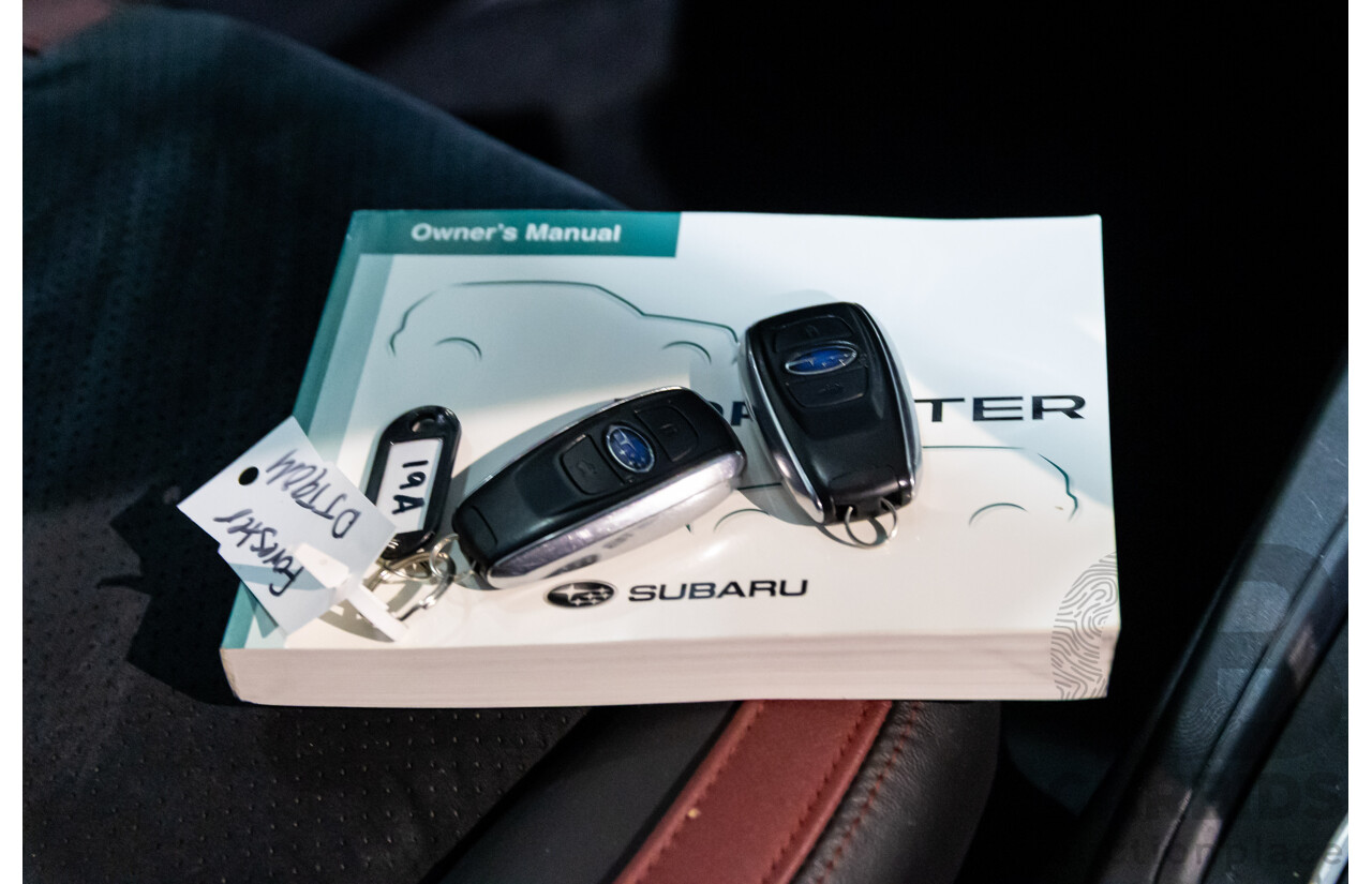 04/2016 Subaru Forester STi tS Special Edition (AWD) MY16 4d Wagon Crystal Black Silica Turbo 2.0L