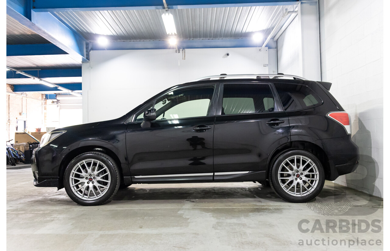 04/2016 Subaru Forester STi tS Special Edition (AWD) MY16 4d Wagon Crystal Black Silica Turbo 2.0L