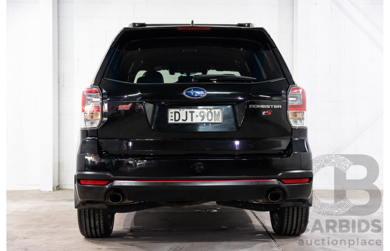 04/2016 Subaru Forester STi tS Special Edition (AWD) MY16 4d Wagon Crystal Black Silica Turbo 2.0L