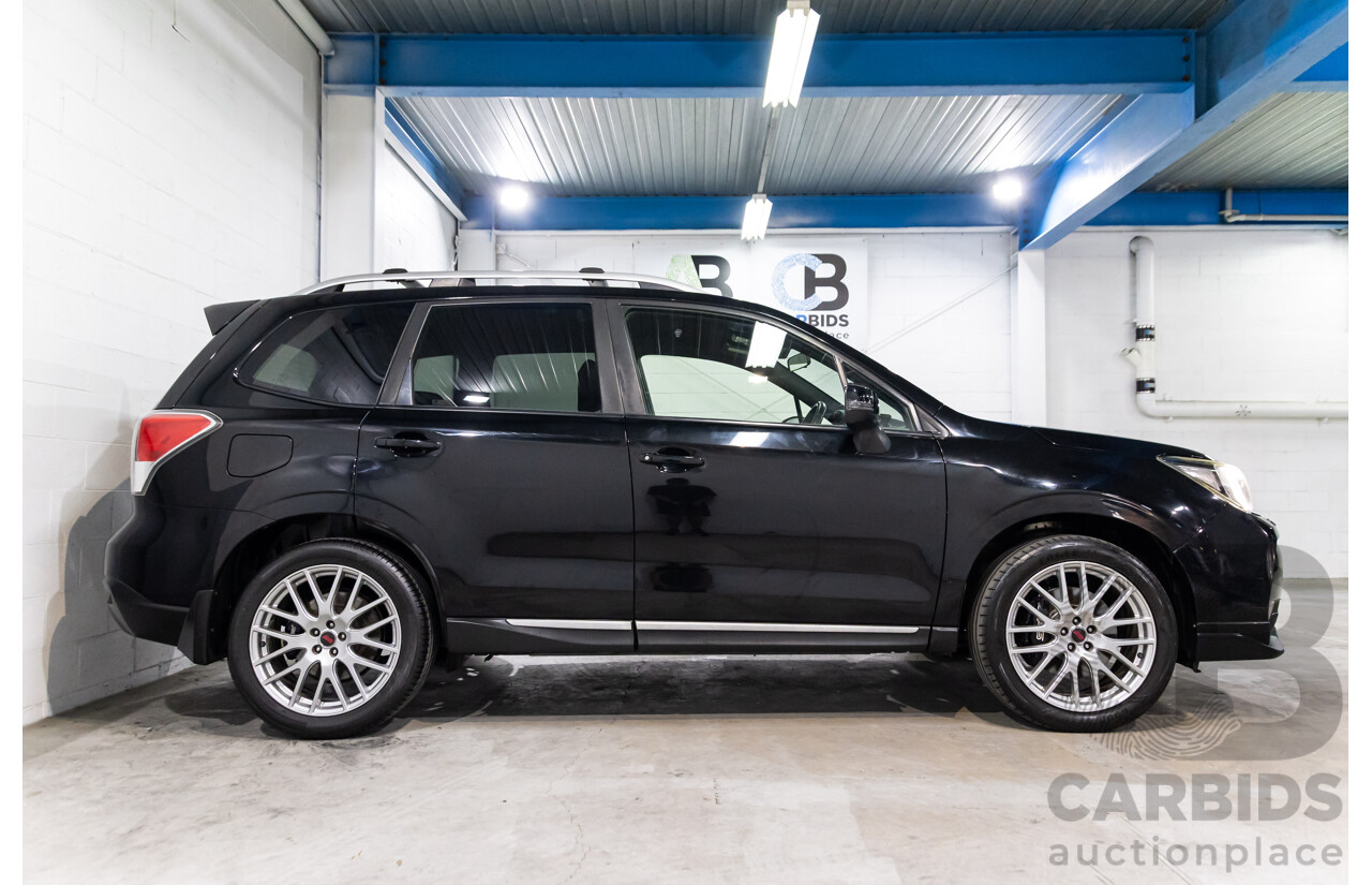 04/2016 Subaru Forester STi tS Special Edition (AWD) MY16 4d Wagon Crystal Black Silica Turbo 2.0L