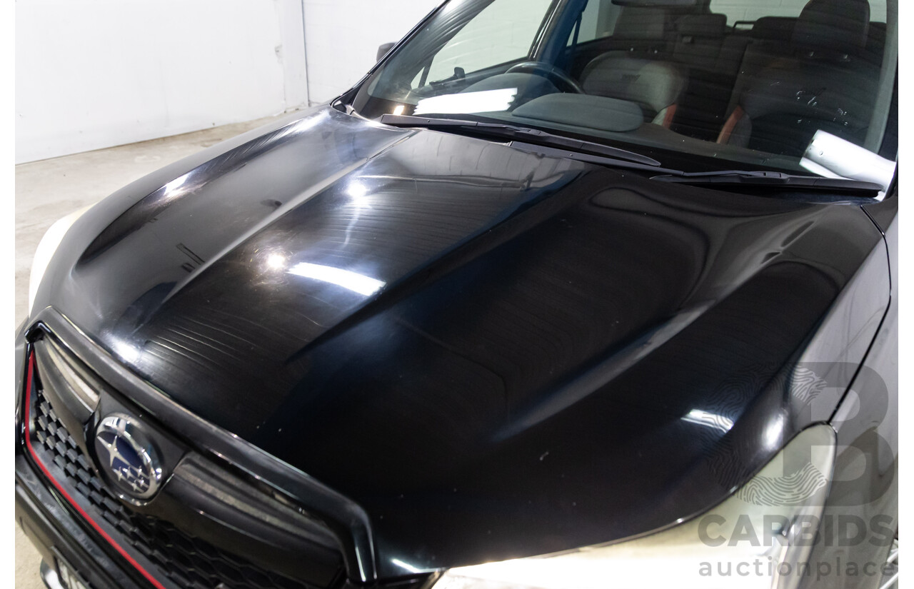 04/2016 Subaru Forester STi tS Special Edition (AWD) MY16 4d Wagon Crystal Black Silica Turbo 2.0L