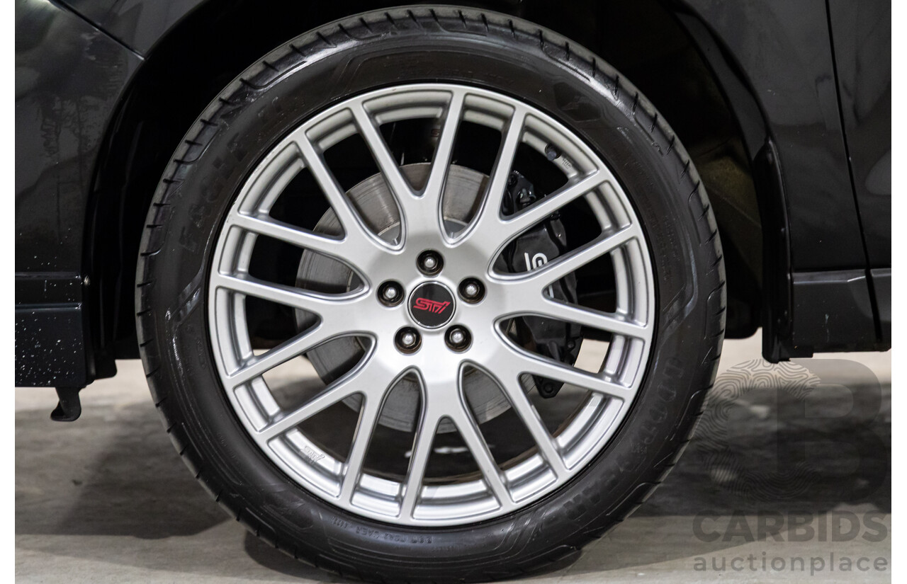 04/2016 Subaru Forester STi tS Special Edition (AWD) MY16 4d Wagon Crystal Black Silica Turbo 2.0L