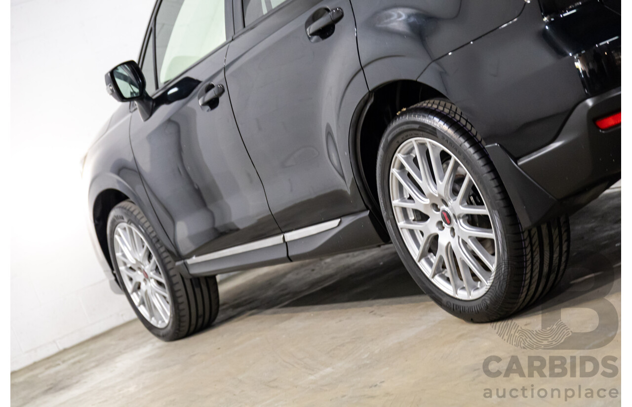 04/2016 Subaru Forester STi tS Special Edition (AWD) MY16 4d Wagon Crystal Black Silica Turbo 2.0L