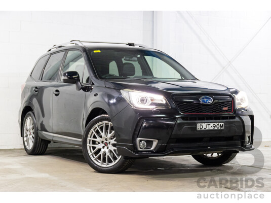 04/2016 Subaru Forester STi tS Special Edition (AWD) MY16 4d Wagon Crystal Black Silica Turbo 2.0L