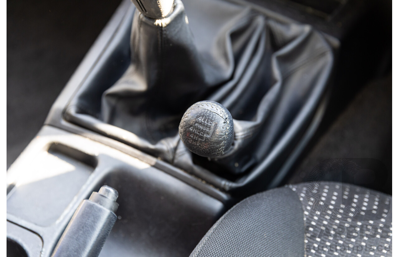 1/2011 Mitsubishi Triton GLX-R (4x4) MN MY11 Double Cab Utility Cool White Turbo Diesel 2.5L