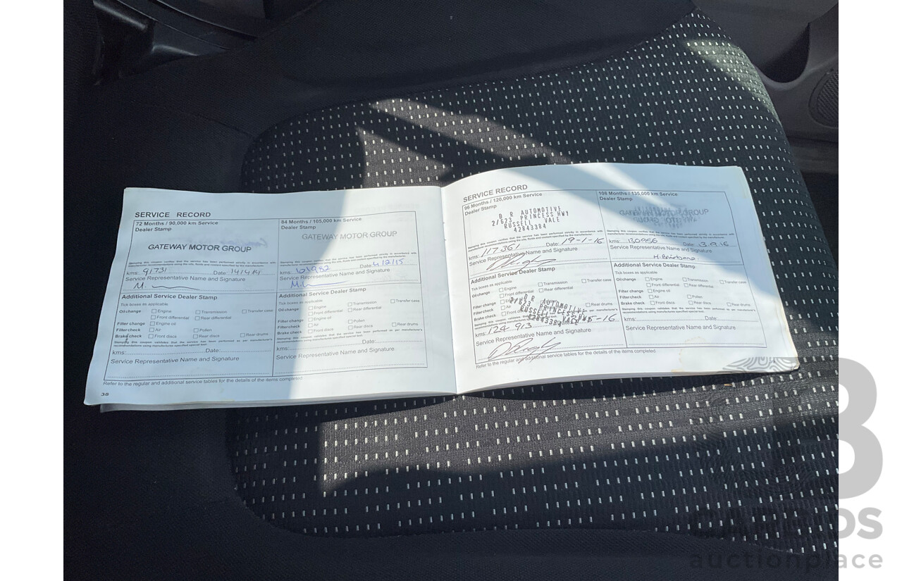 1/2011 Mitsubishi Triton GLX-R (4x4) MN MY11 Double Cab Utility Cool White Turbo Diesel 2.5L