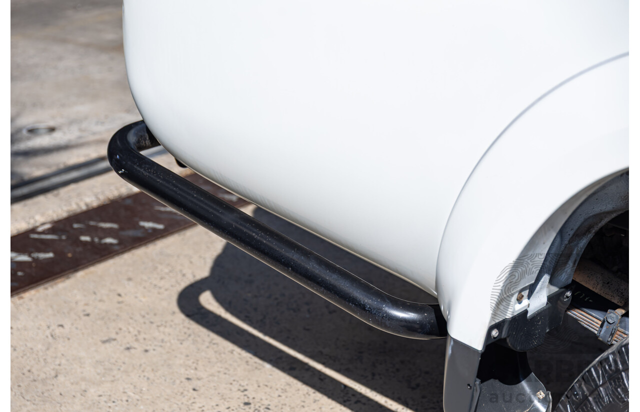 1/2011 Mitsubishi Triton GLX-R (4x4) MN MY11 Double Cab Utility Cool White Turbo Diesel 2.5L