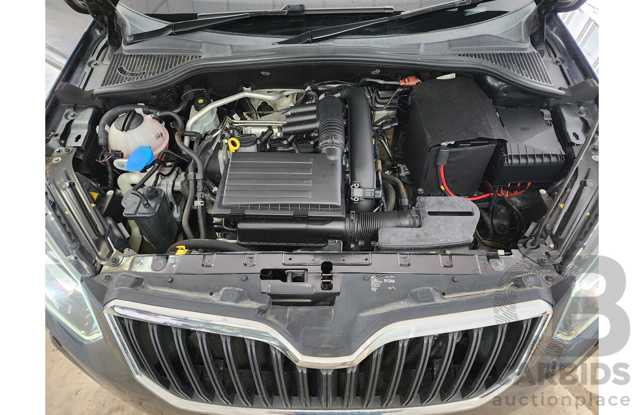 7/2016 Skoda Yeti 81 TSI Active (4x2) 5L MY16 4d Wagon Grey 1.2L