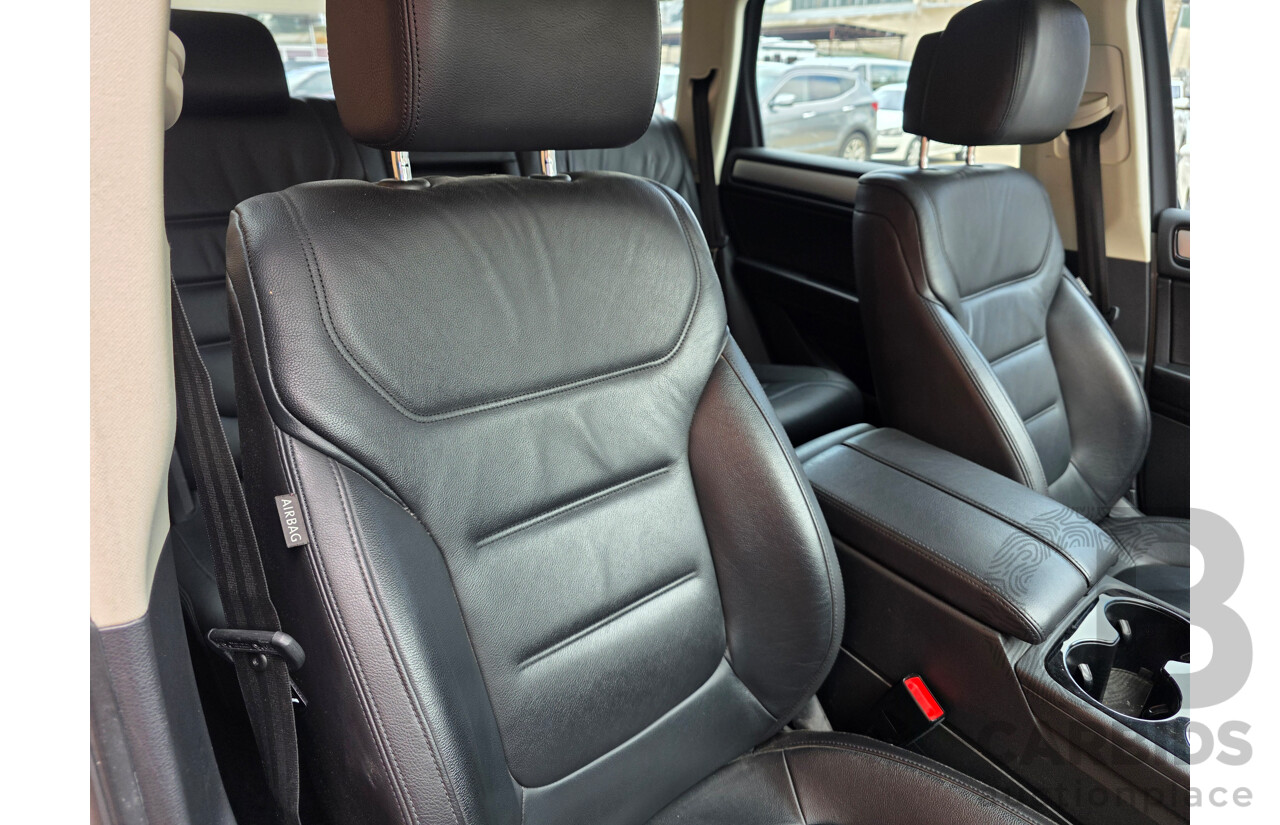 03/2016 Volkswagen Touareg 150 TDI (AWD) 7P MY16 4D Wagon White 3.0L