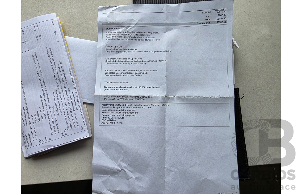 03/2016 Volkswagen Touareg 150 TDI (AWD) 7P MY16 4D Wagon White 3.0L