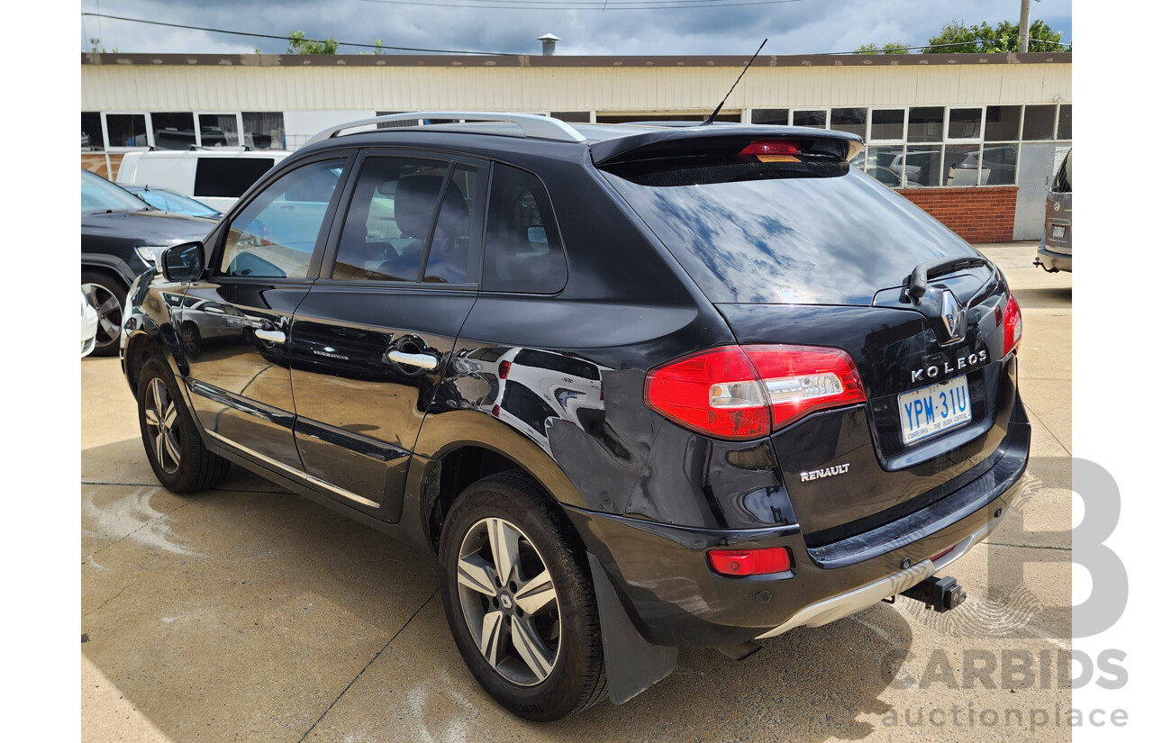 11/2014 Renault Koleos BOSE SE (4x2) H45 PHASE III 4d Wagon Black 2.5L