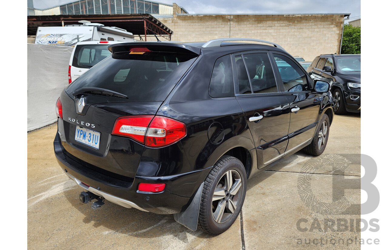 11/2014 Renault Koleos BOSE SE (4x2) H45 PHASE III 4d Wagon Black 2.5L