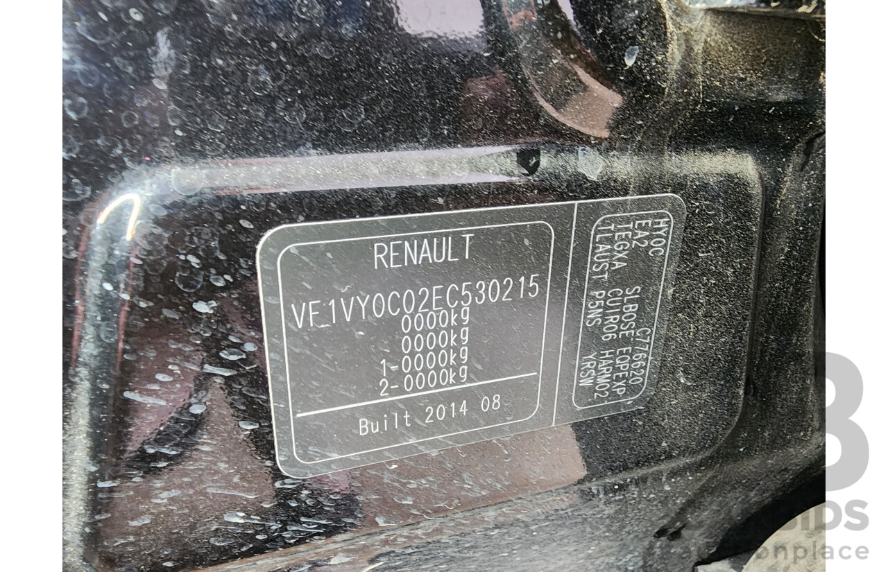 11/2014 Renault Koleos BOSE SE (4x2) H45 PHASE III 4d Wagon Black 2.5L