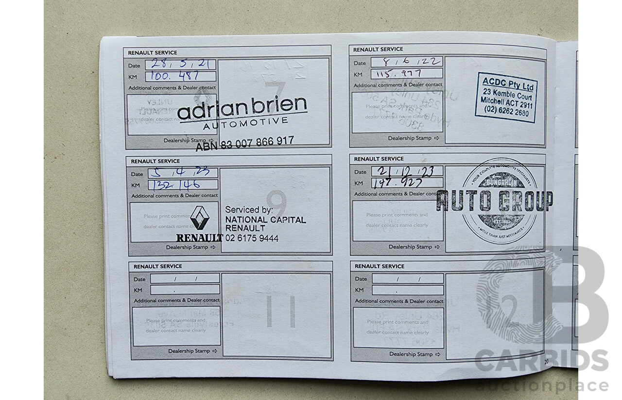 11/2014 Renault Koleos BOSE SE (4x2) H45 PHASE III 4d Wagon Black 2.5L