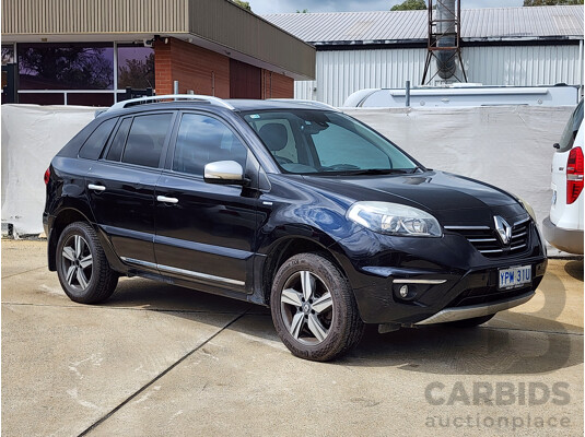 11/2014 Renault Koleos BOSE SE (4x2) H45 PHASE III 4d Wagon Black 2.5L