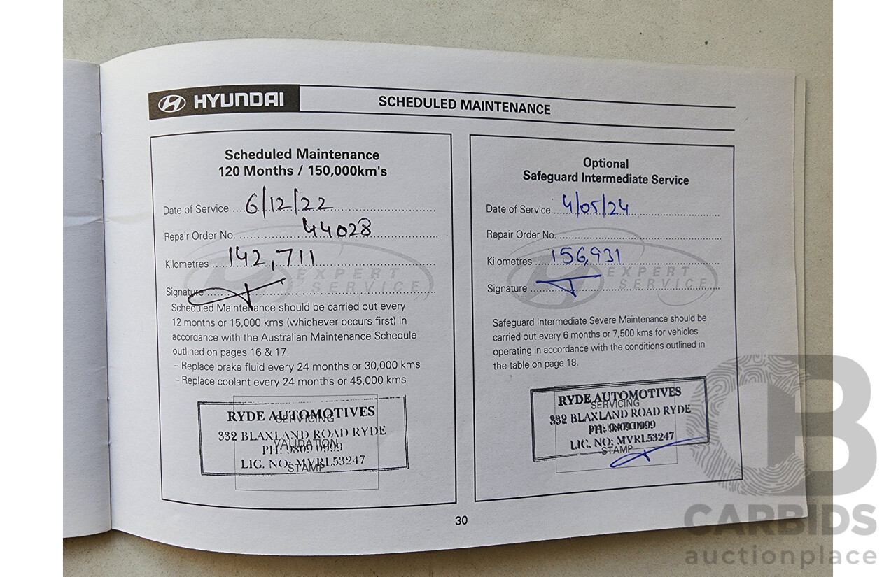 8/2010 Hyundai i30 SLX 1.6 CRDi FD MY10 5d Hatchback White 1.6L