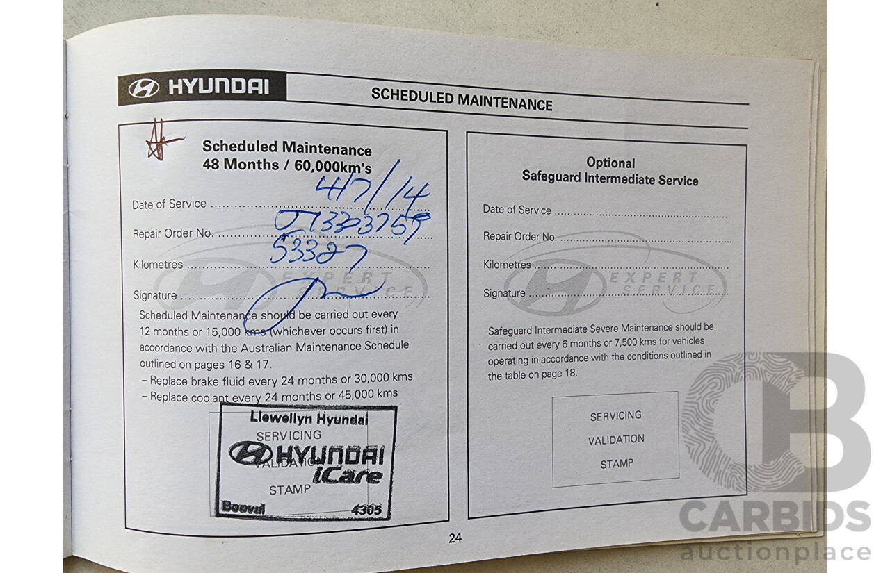 8/2010 Hyundai i30 SLX 1.6 CRDi FD MY10 5d Hatchback White 1.6L