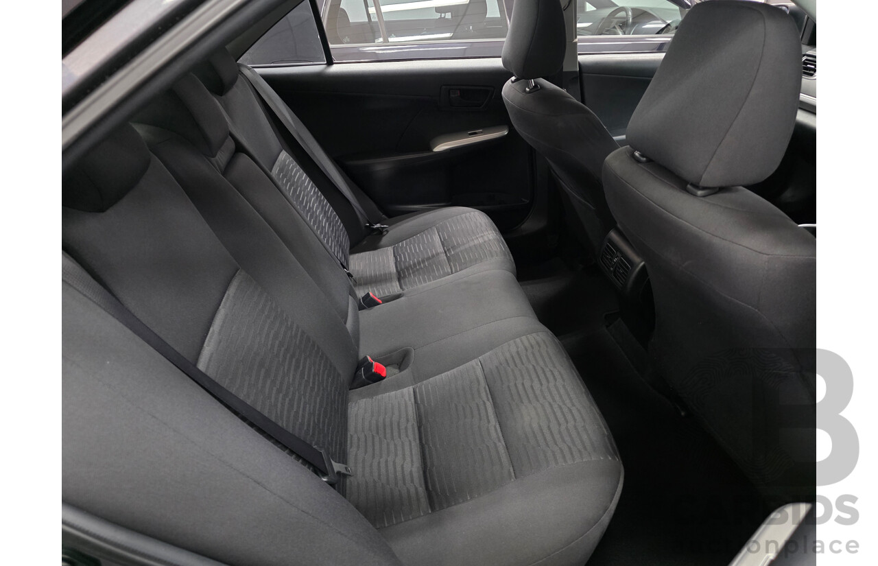 11/2015 Toyota Camry Altise ASV50R 4D Sedan Grey 2.5L