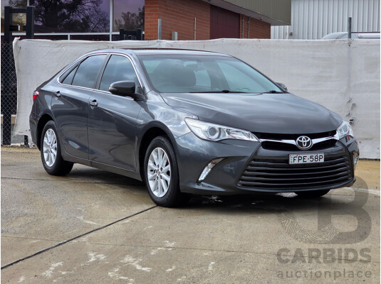 11/2015 Toyota Camry Altise ASV50R 4D Sedan Grey 2.5L