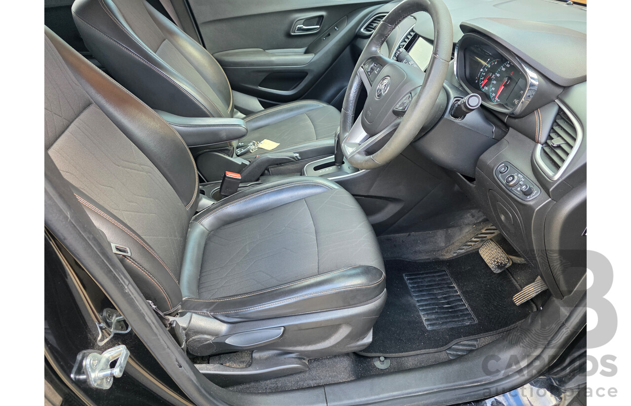 03/2017 Holden Trax LT Turbo TJ MY17 4D Wagon Black  1.4L