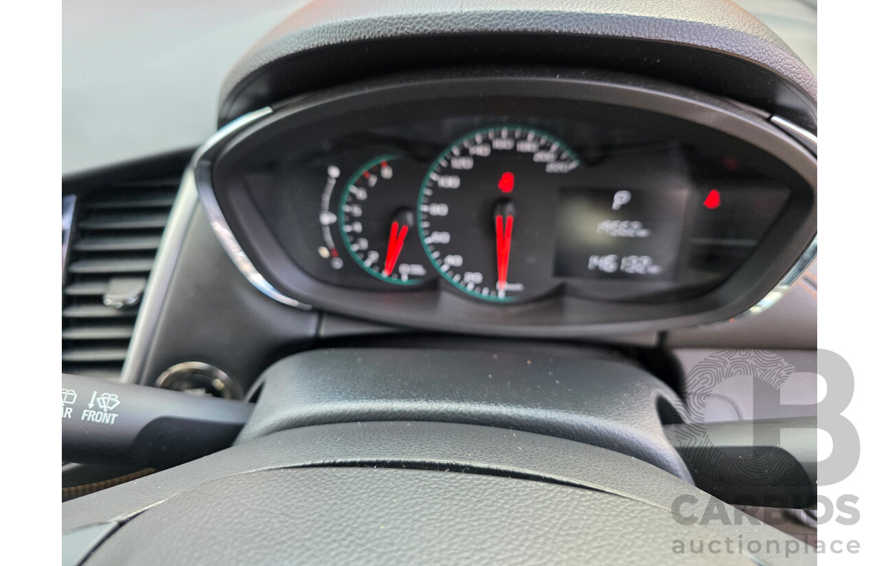 03/2017 Holden Trax LT Turbo TJ MY17 4D Wagon Black  1.4L