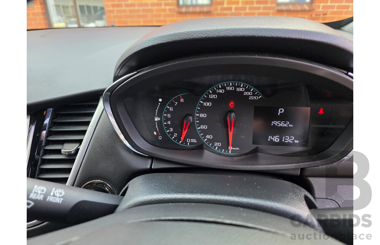 03/2017 Holden Trax LT Turbo TJ MY17 4D Wagon Black  1.4L