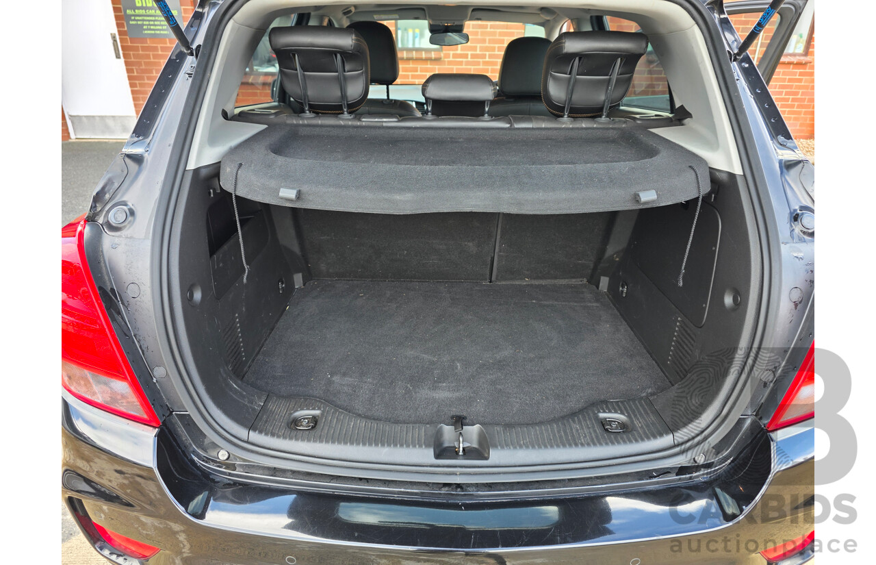 03/2017 Holden Trax LT Turbo TJ MY17 4D Wagon Black  1.4L