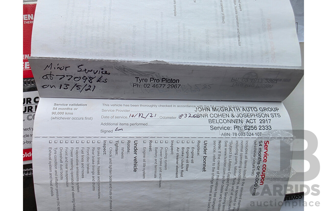 03/2017 Holden Trax LT Turbo TJ MY17 4D Wagon Black  1.4L