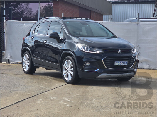 03/2017 Holden Trax LT Turbo TJ MY17 4D Wagon Black  1.4L