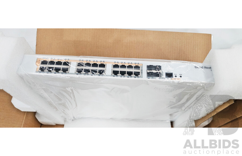 MikroTik (CRS328-24+RM) Cloud Router Switch - Brand New