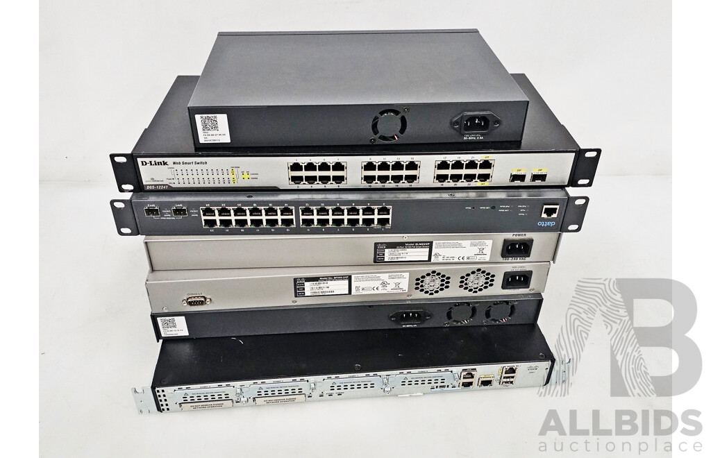 Assorted Lot of Networking Equipment