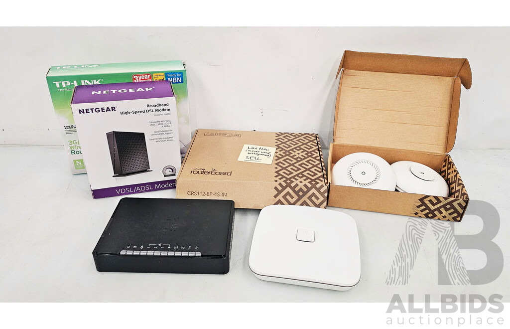 Assorted Lot of Networking Modems / Phones