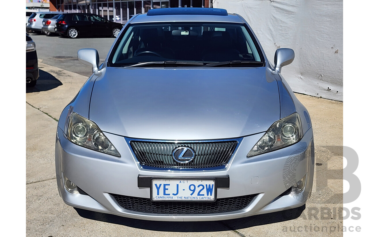 5/2006 Lexus Is250 Prestige GSE20R 4d Sedan Silver 2.5L
