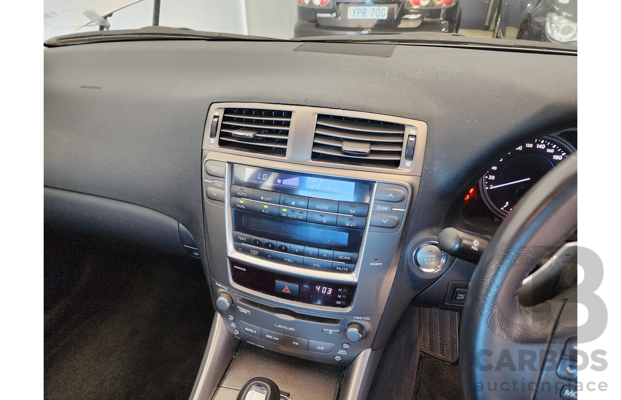 5/2006 Lexus Is250 Prestige GSE20R 4d Sedan Silver 2.5L