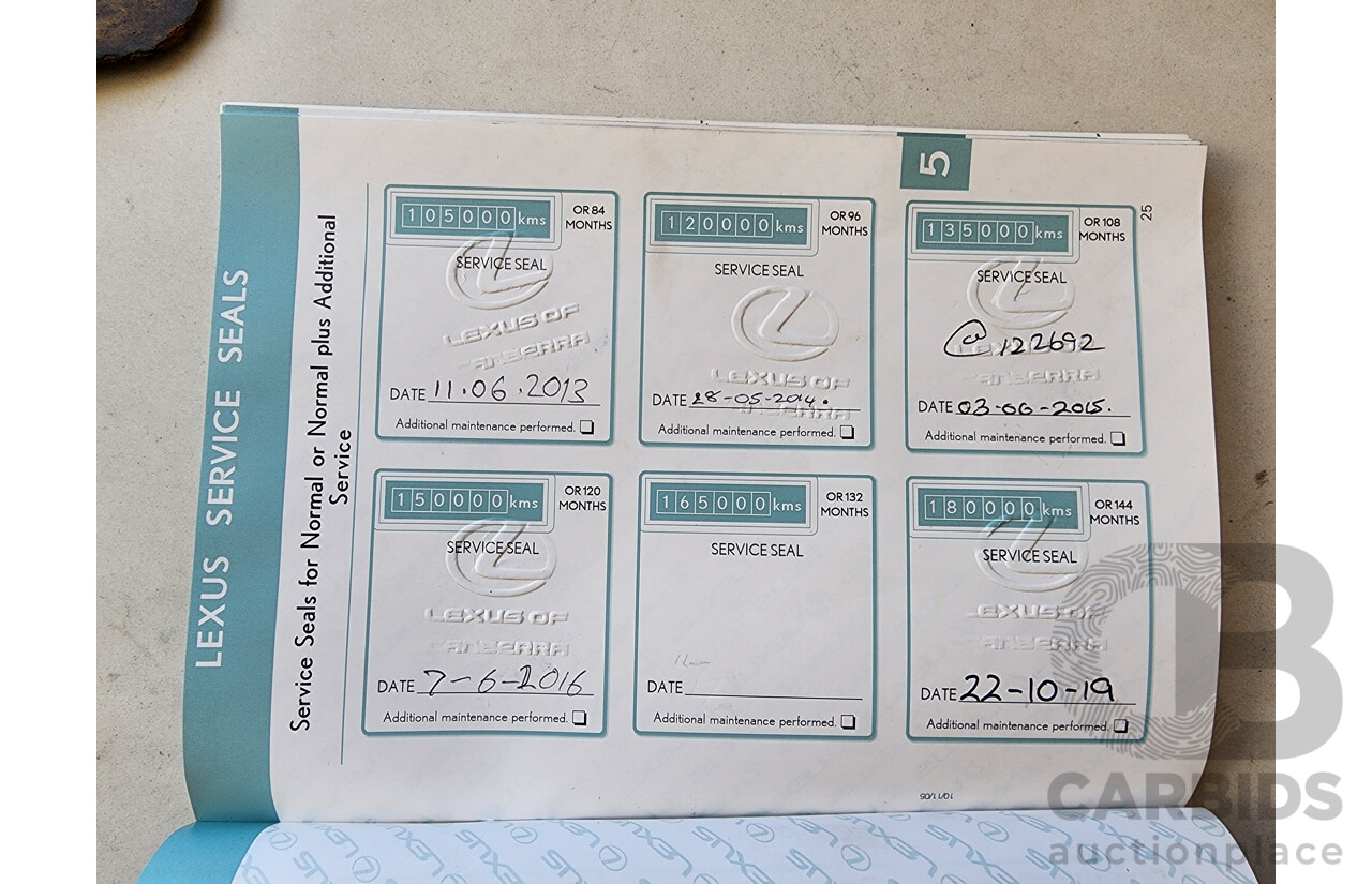 5/2006 Lexus Is250 Prestige GSE20R 4d Sedan Silver 2.5L