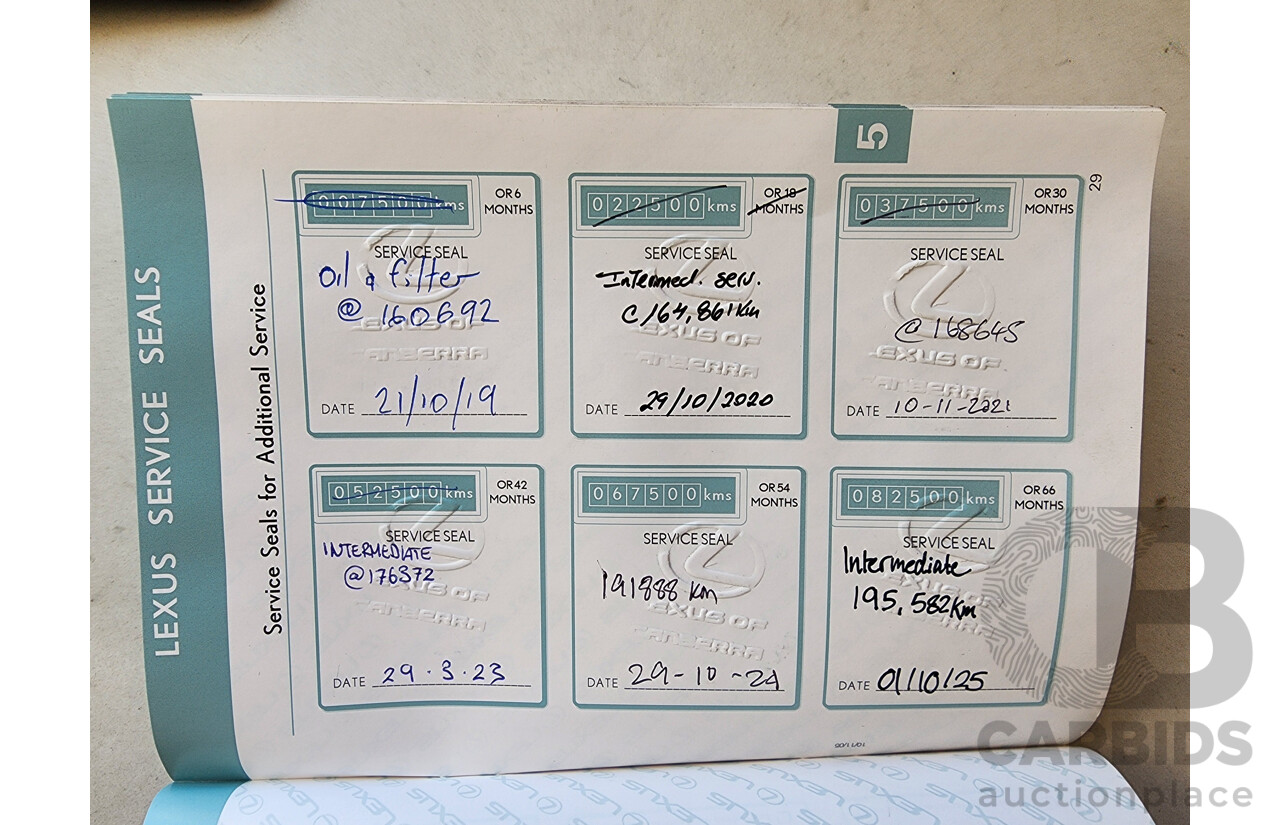 5/2006 Lexus Is250 Prestige GSE20R 4d Sedan Silver 2.5L