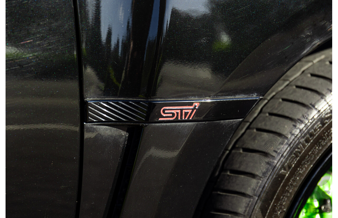 7/2012 Subaru WRX STi Spec R MY12 4d Sedan Obsidian Black Turbo 2.5L