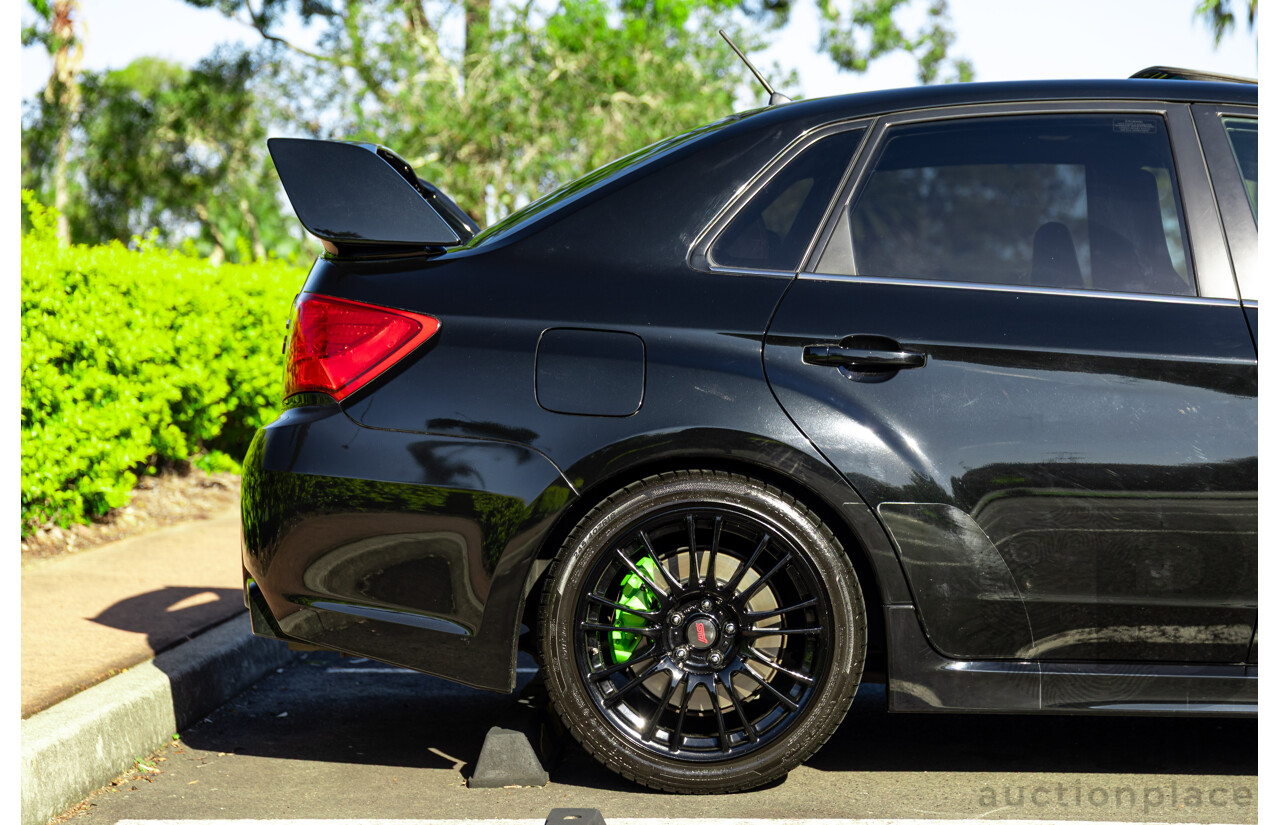 7/2012 Subaru WRX STi Spec R MY12 4d Sedan Obsidian Black Turbo 2.5L