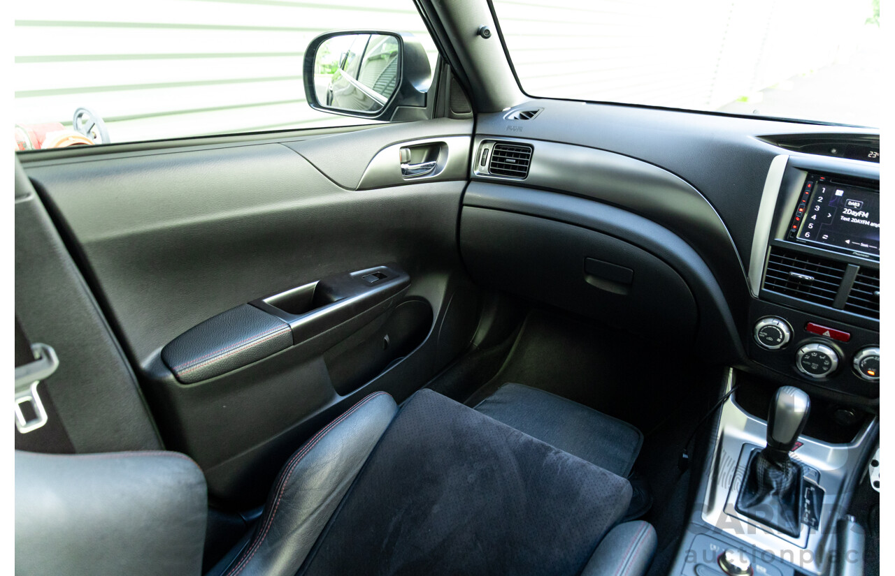 7/2012 Subaru WRX STi Spec R MY12 4d Sedan Obsidian Black Turbo 2.5L